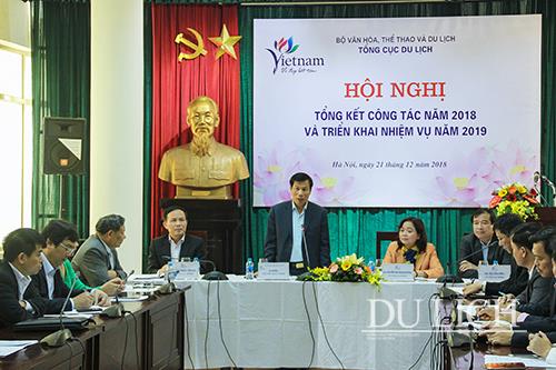 Bộ trưởng Nguyễn Ngọc Thiện phát biểu tại hội nghị